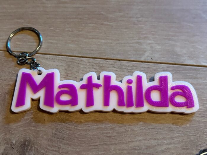 3D-Schlüsselanhänger Name – Bild 3